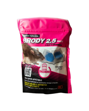 BRODY 2.5 Fresh Bait Rodent Paste, 150 g