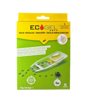 ECOGEL®līdzeklis pret skudrām, ēsmas stacijas, 3 gab.