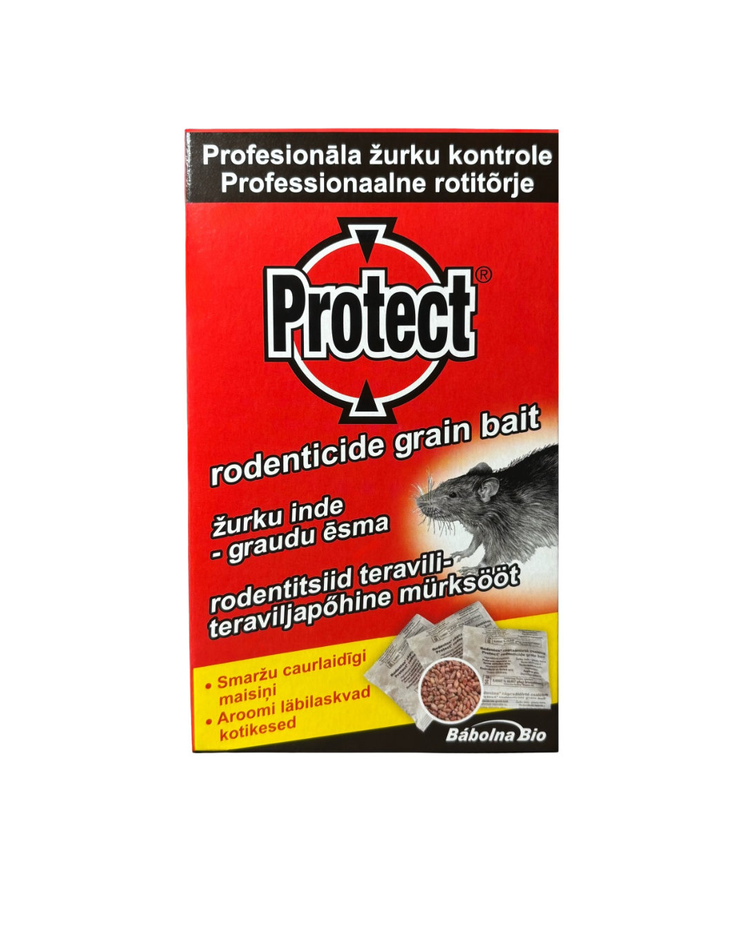PROTECT®graudi peļu un žurku iznīcināšanai, 2 x 75 g