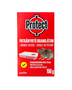 PROTECT®granulas peļu un žurku iznīcināšanai, 150 g
