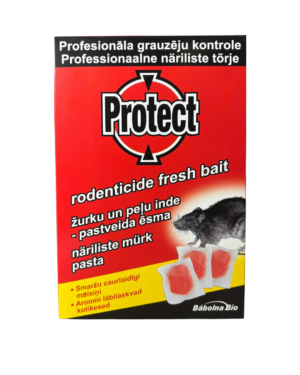 PROTECT®pasta peļu un žurku iznīcināšanai, 150 g