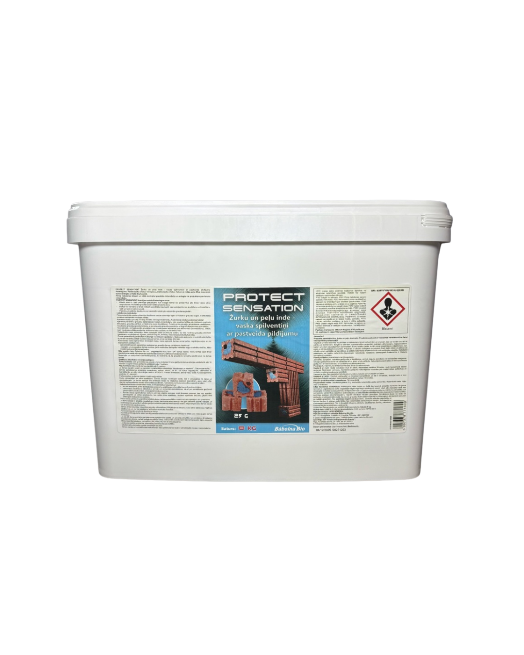 PROTECT®SENSATION 2 in 1 inde grauzējiem, 8 kg