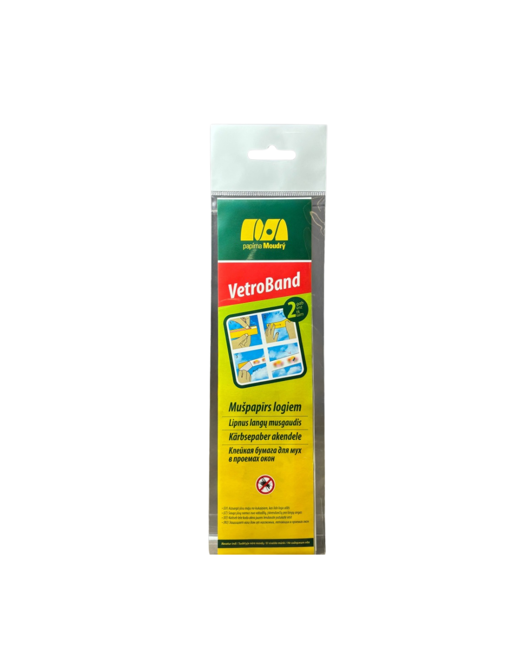 VETROBAND window glue traps for catching flies