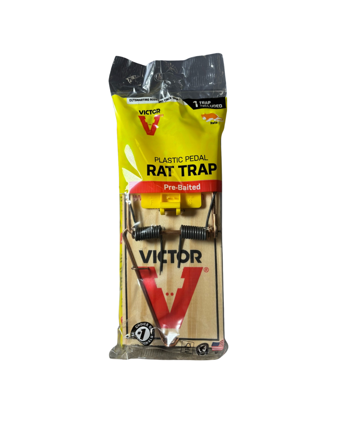 VICTOR®деревянная ловушка для крыс, 1 шт.