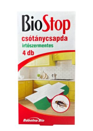 BIOSTOP®Cockroach Trap, 4 pcs.