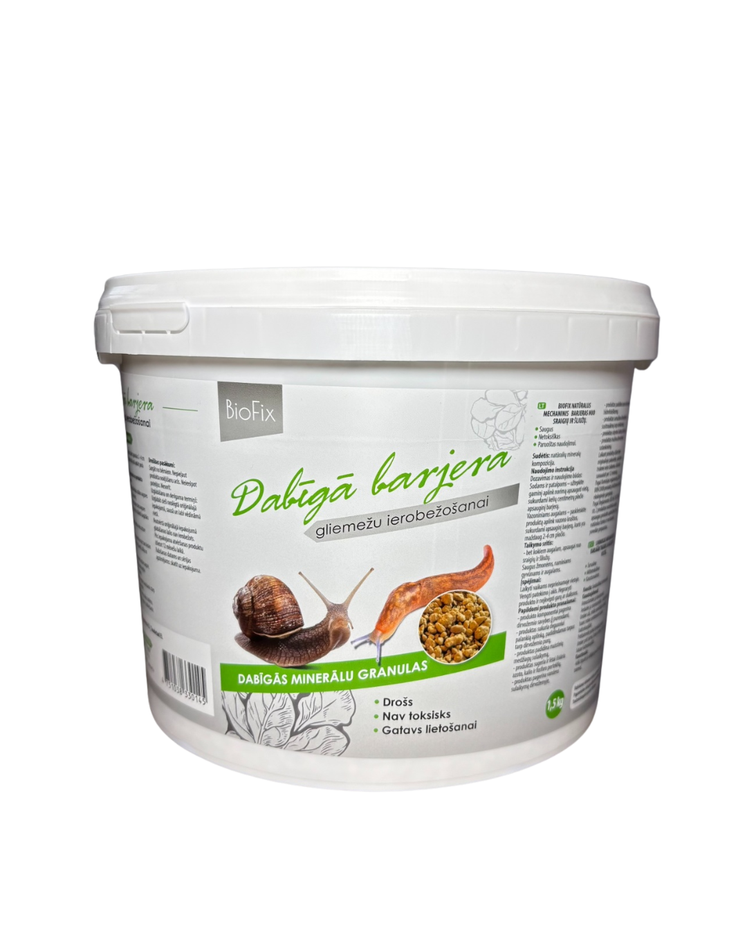 BioFix Натуральный барьер против слизней и улиток, 1,5 kg