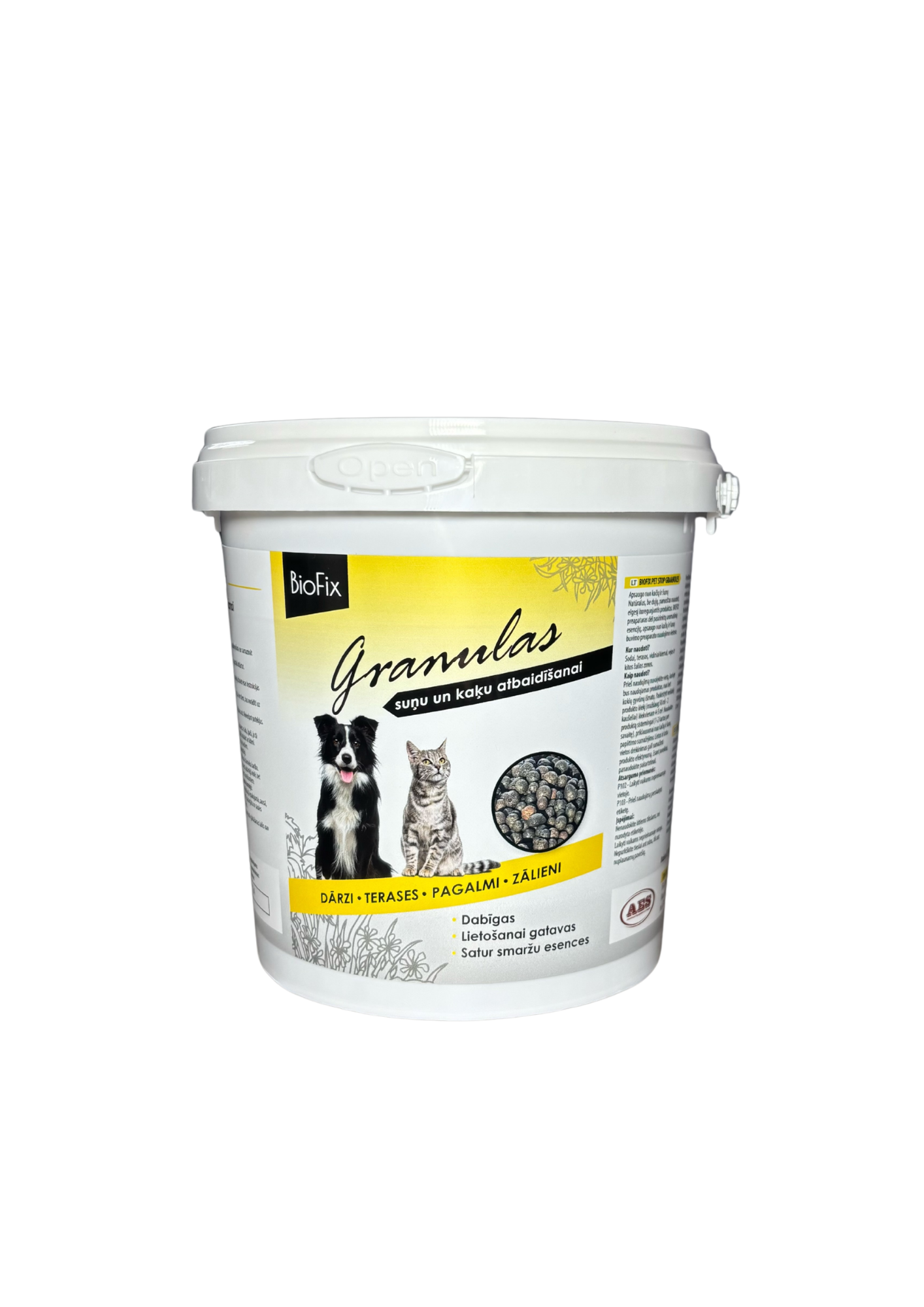 BioFix Natural Granules for Repelling Dogs and Cats, 1 l