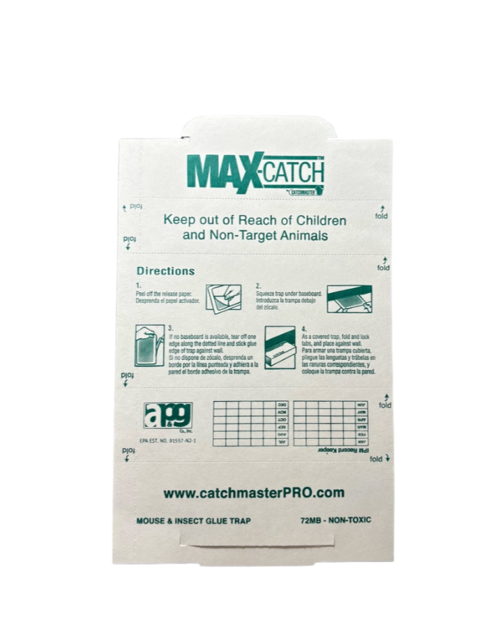 CATCHMASTER®MAX Glue Trap for Mice, 24x10 cm
