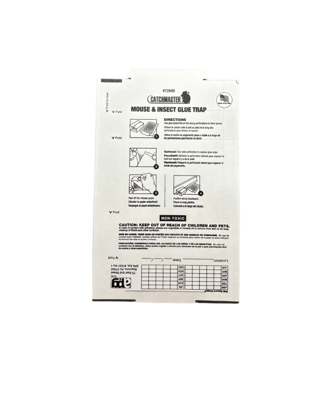 CATCHMASTER®Mouse Glue Trap, 20x13,5 cm