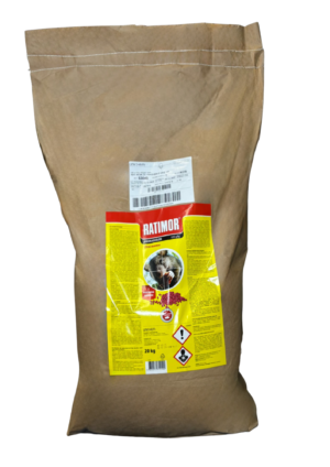 Ratimor Grain Bait for Rodent Control, 20 kg