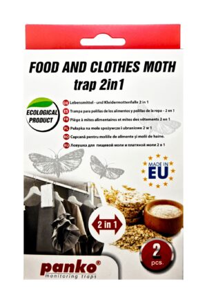 PANKO food and clothes moth trap 2 in 1, 2 pcs.