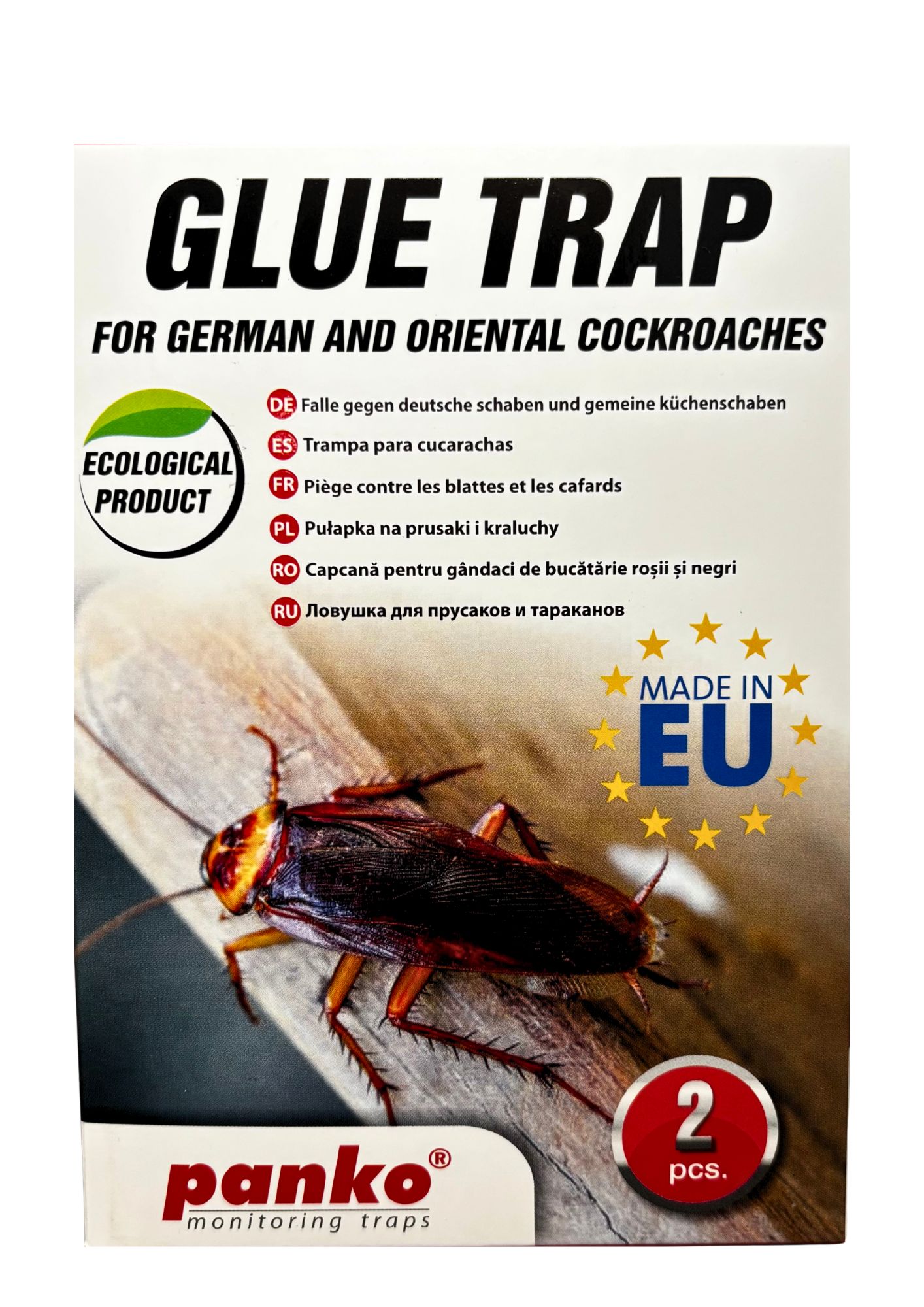 PANKO glue trap for cockroaches, 2 pcs.