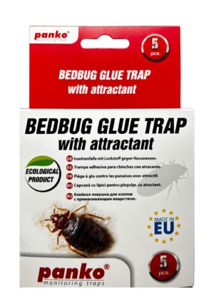 PANKO glue trap for bed bugs with attractant, 5 pcs.